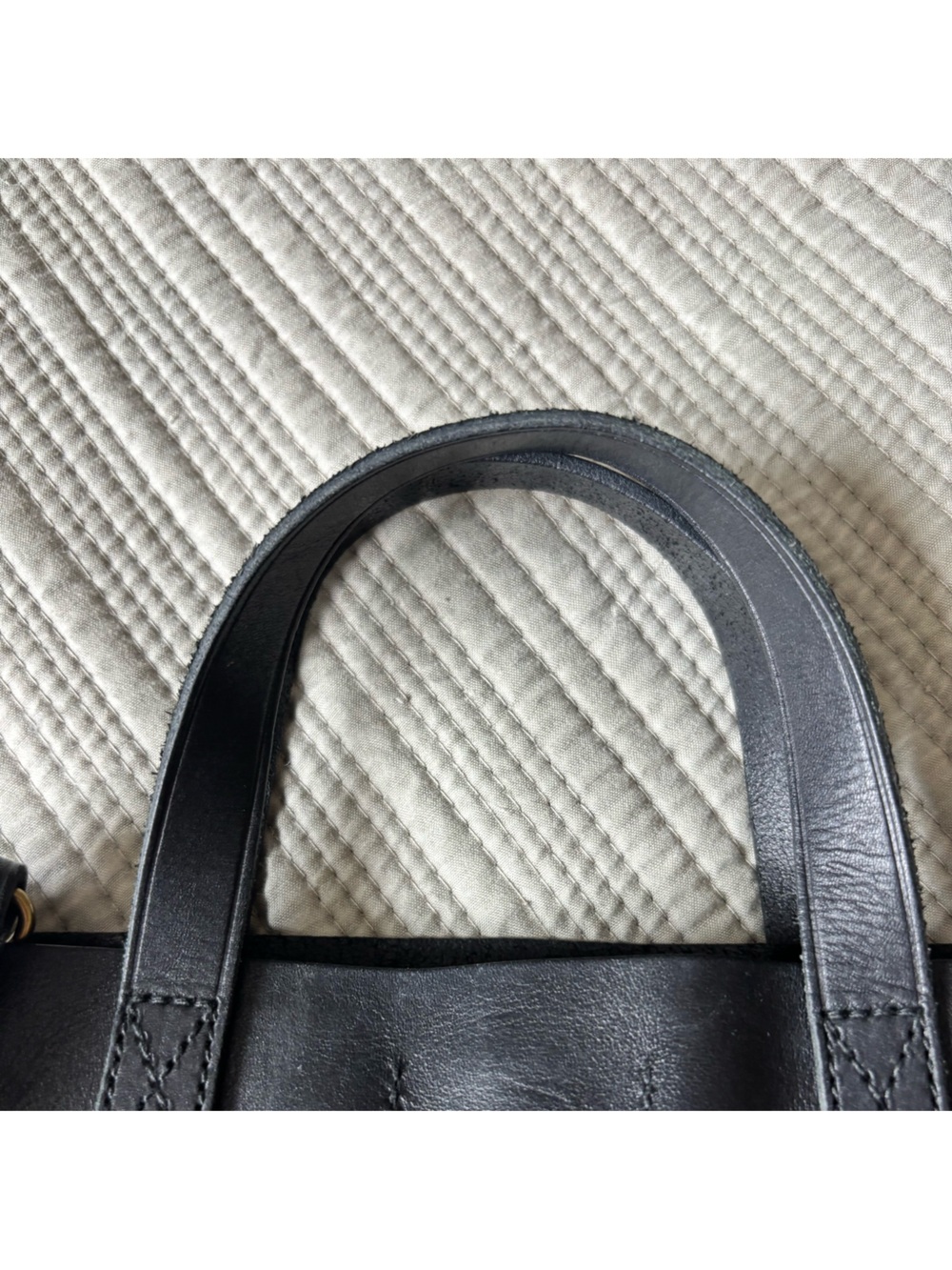 Madewell Mini Transport Tote in Black - Picture 6 of 8